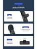 Wireless Clip-On Lavalier Microphone for Mobile Streaming and Recording
