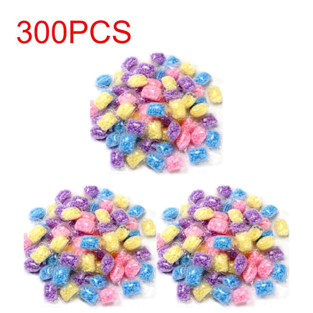 100-500PCS  Laundry Beads Detergent Liquid Capsule Ball Fragrance Beads Soft Clothing Diffuser Perfume for Washing Machine