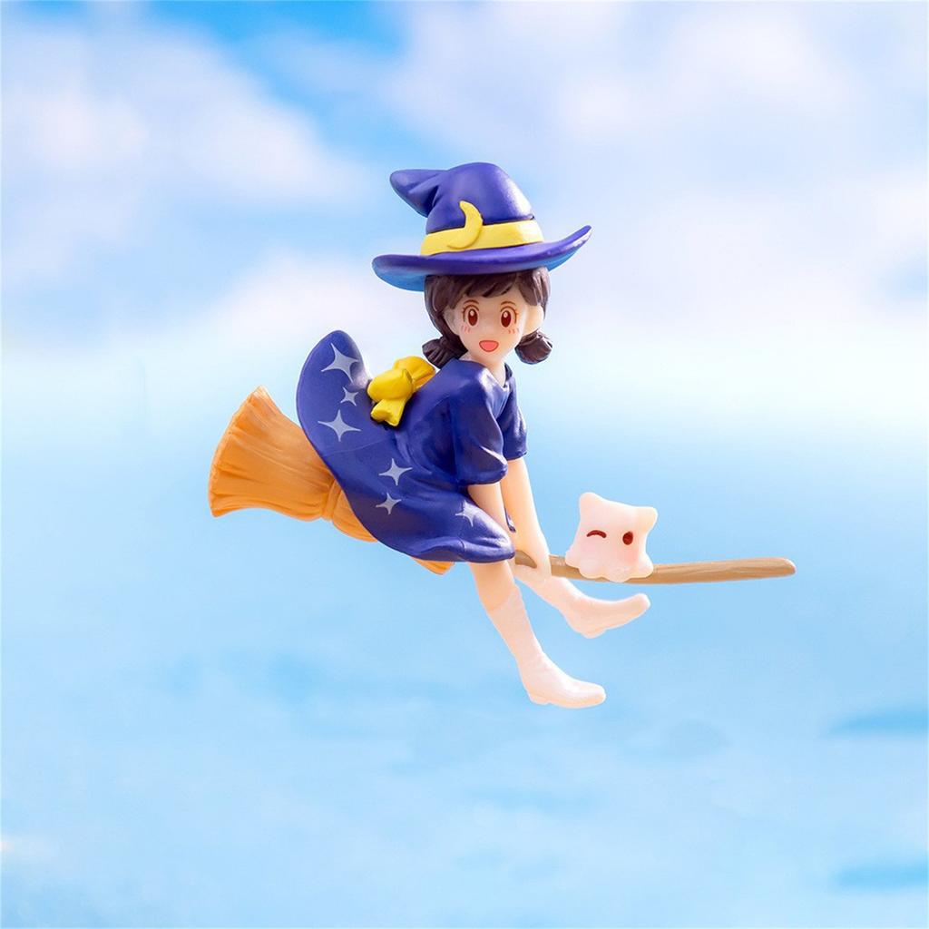 Micro-landscape Creative Halloween Witch DIY Decoration Accessories Mini-knickknacks
