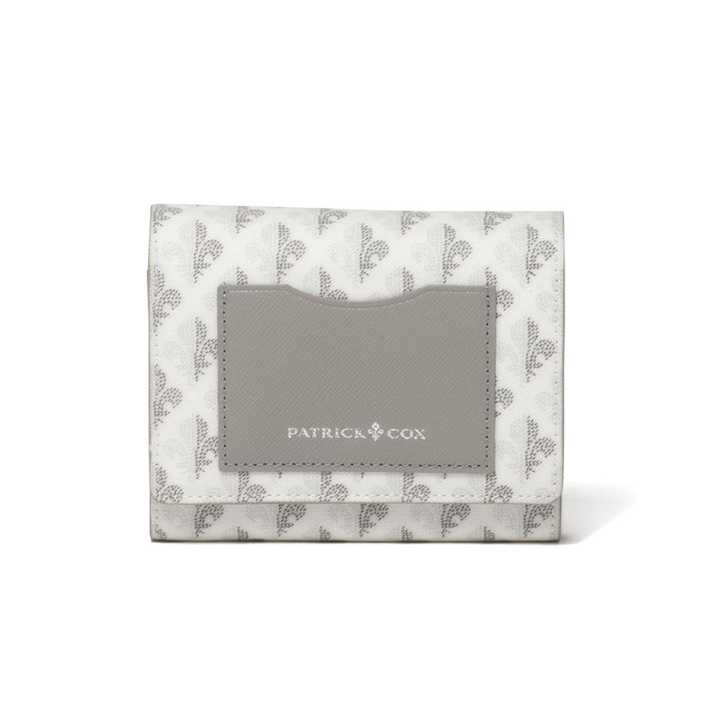 Patrick Cox Colorful Maison Bifold Wallet, Lightweight, White, PXLWEAS1