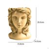 Head Planter Home Decor Human Face Resin Pot Vase for Living Room