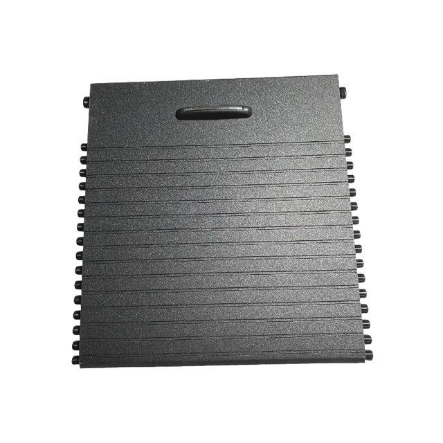 

Kia K3 Cup Holder Armrest Box Cover with Zipper Roller Blind Sliding Plate чёрный