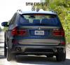Stainless Steel Square Tip Exhaust Cover for 08-13 BMW X5 E70