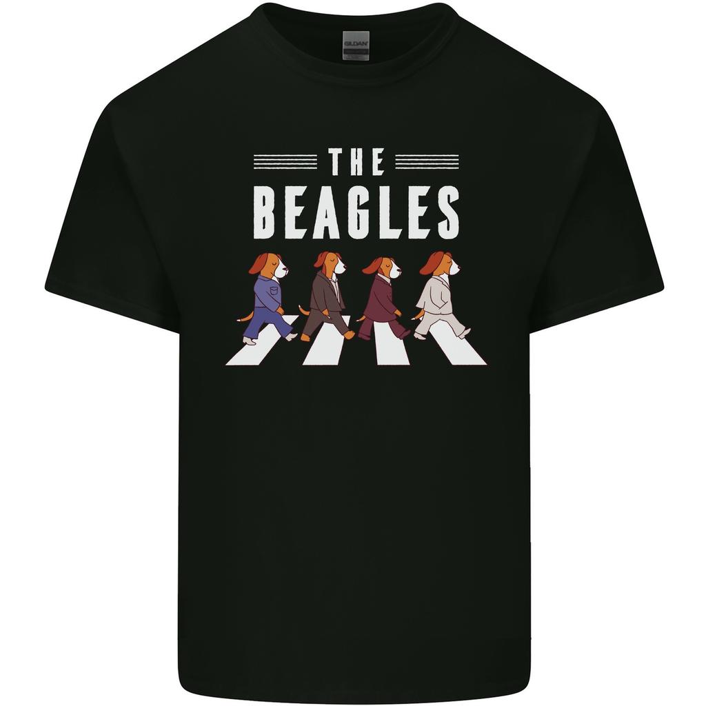 The Beagles Funny Music Parody Mens Light Cotton T-Shirt