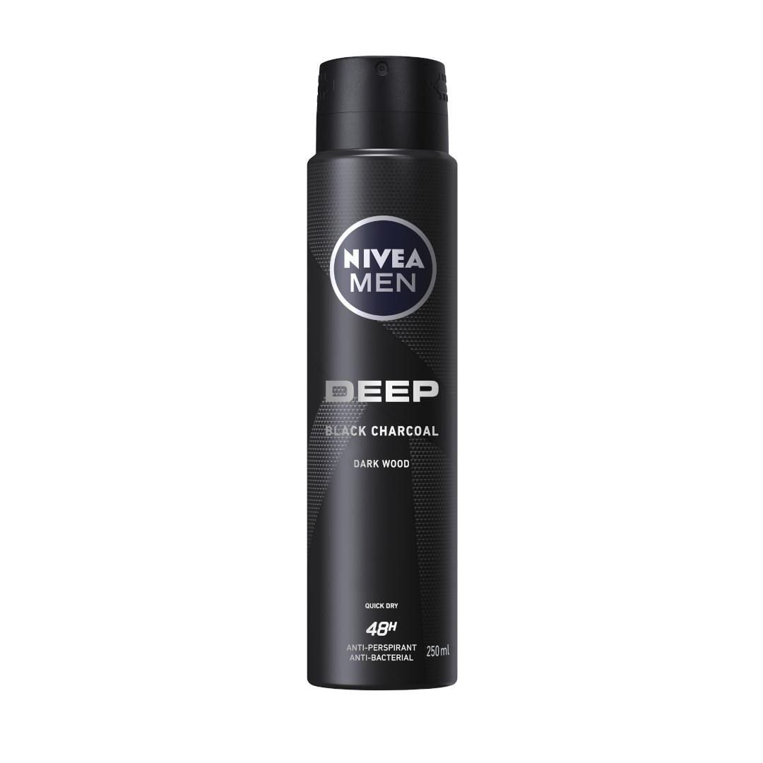 Nivea Men Deep Spray anti-transpirant 48 heures, 250 ml