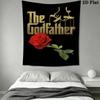 The Godfather Trilogy Family Business Tapestry Fashion Print Background Cloth Atmospheric Background Cloth Home Decor Work Of Art
