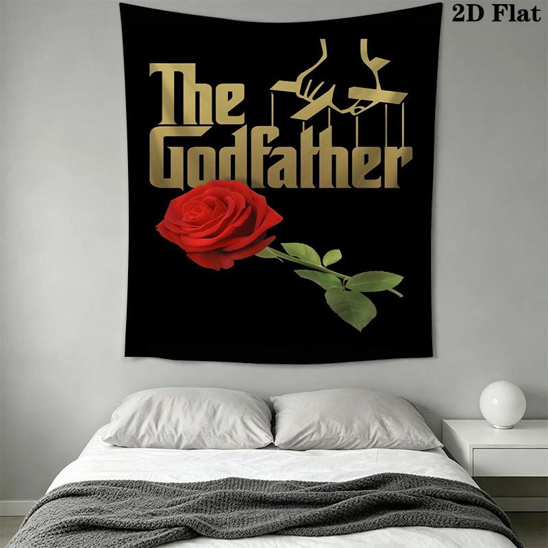 The Godfather Trilogy Family Business Tapestry Fashion Print Background Cloth Atmospheric Background Cloth Home Decor Work Of Art