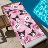 CUTE K-kuromi-i Towel Beach Quick Dry Soft Pool Towels Gift for Travel Gym Shower Camping sports