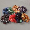 8Pcs Cartoon Ghost Pumpkin Hair Ties Skull Bat Satin Hair Band for Girl Halloween Theme Party Favors Goodie Bag Pinata Fillers