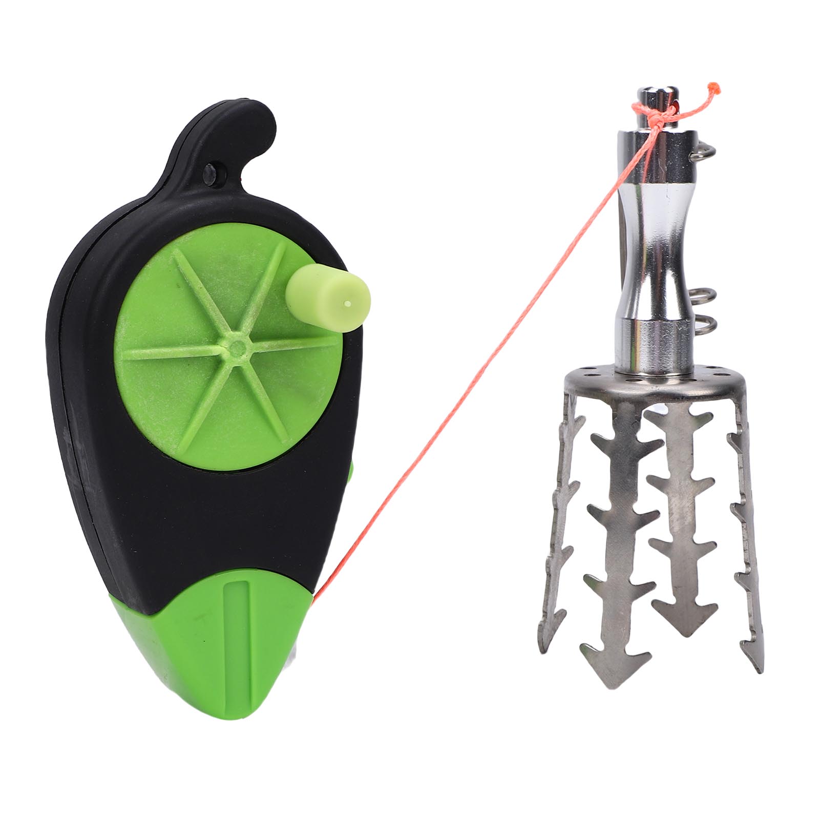 Fishing Lure Retriever 300cm PE Line Stainless Steel Ergonomic Fish Bait Saver for Boat River Lake Stream Fishing