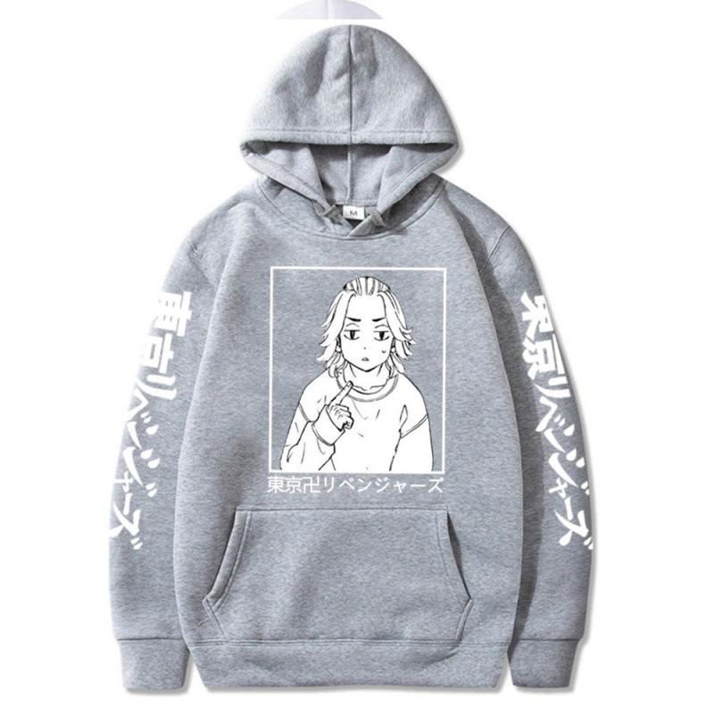 

New Anime Couple Hooded Jumper Hooded Sweater XS