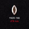 1440 Glas Diamanten mit flachem Boden Gold Champagner Speziell geformte Nageldiamanten DIY Tragematerial für Nägel Nagel Speziell geformte Diamanten Zubehör