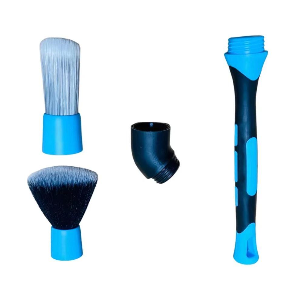 Multifunctional Car Clean Brush Soft Bristle Wheels Cleaner Car Washing Brush  Air Outlet Vent