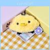 Çocuklar ve Koleksiyonerler İçin PP Pamuk Dolgulu Rilakkuma Civciv Peluş Anahtarlık
