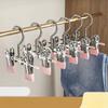 Multi-Function Stainless Steel Pants Hanger Clothes Hanger Space-Saving Design for Jeans, Skirts