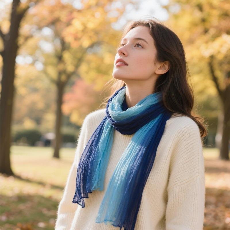 2Packs Women Hemp Shawl Wrap Long Head Neck Scarf,Linen Scarf Textur Scarf Hemp Shawl Windproof,warm,stylish Color-blocked Scarf