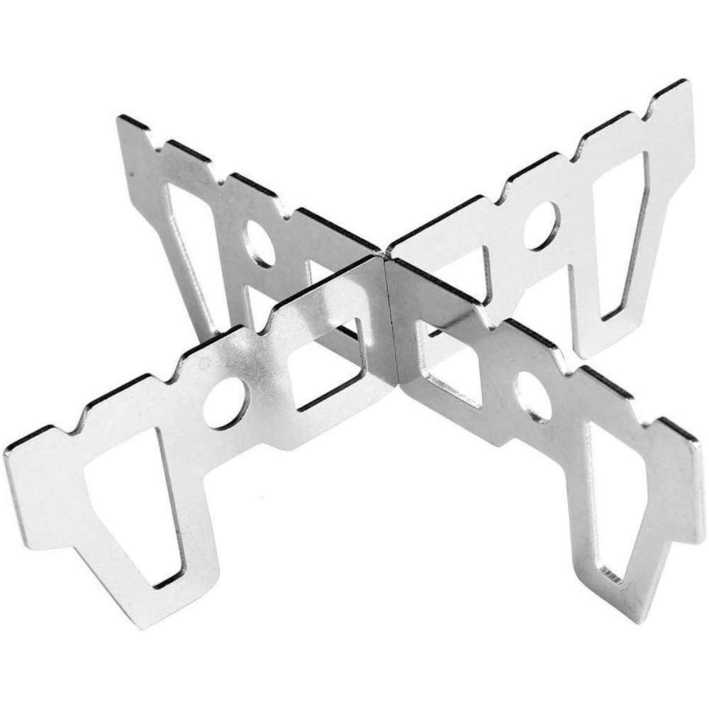 Chaslean Stove Support for Alcohol Burner Titanium Alcohol Stove Cross