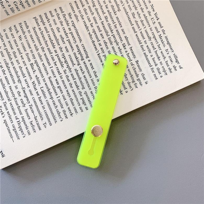 1Pcs Universal Phone Hand Band Bracket Silicone Phone Holder Finger Ring Push Pull Grip Stand  Sticker Phone Holder
