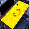 Happy Pikachu Print  Cushion Non-slip Laptop Tablet Big Mousepad XXL Mat Mini PC Playmat With Lock edge