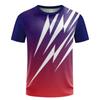 T-shirt Sportiva Casual da Uomo e Donna Larga Asciugatura Rapida Semplice Stampa 3D Traspirante Manica Corta Stampata 3D Urbana Street Comfort Top
