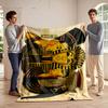 Ancient Egyptian Pharaoh and Queens Print Flannel Blanket for Bedroom, Living Room, Sofa, and Nap Sofas.