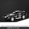 Simulation 1/32 Ford Shelby Cobra Sports Car Model Sound and Light Pull-Back Toy Vehicle Boy Ornament Collection Miniature Voiture