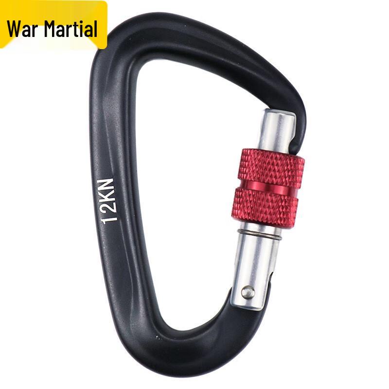 Zhanwu Outdoor Klettersicherheitskarabiner & Umlenkrollen-Set