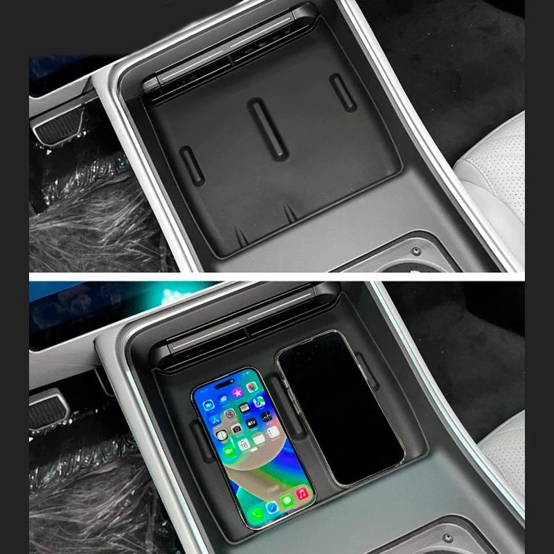 For Changan AVATR 11 2023 2024 2025 AVATAR 11 Car Central Console Storage Box Central Control Lower Storage Box Accessories