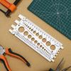 Imperial Standard Screw Size Measuring Ruler Metric Size Bolt Gauges Measuring Tool  Industrial Use