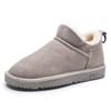Cowhide snow boots for women 2026 short boots snow cotton shoes  thick and fashionable women's shoes