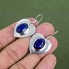 Faceted Blue Sapphire Earring 925 Sterling Silver Earring Handmade Earring Natural Gemstone Jewelry Drop Earring Dainty Jewelry Gift For Mom