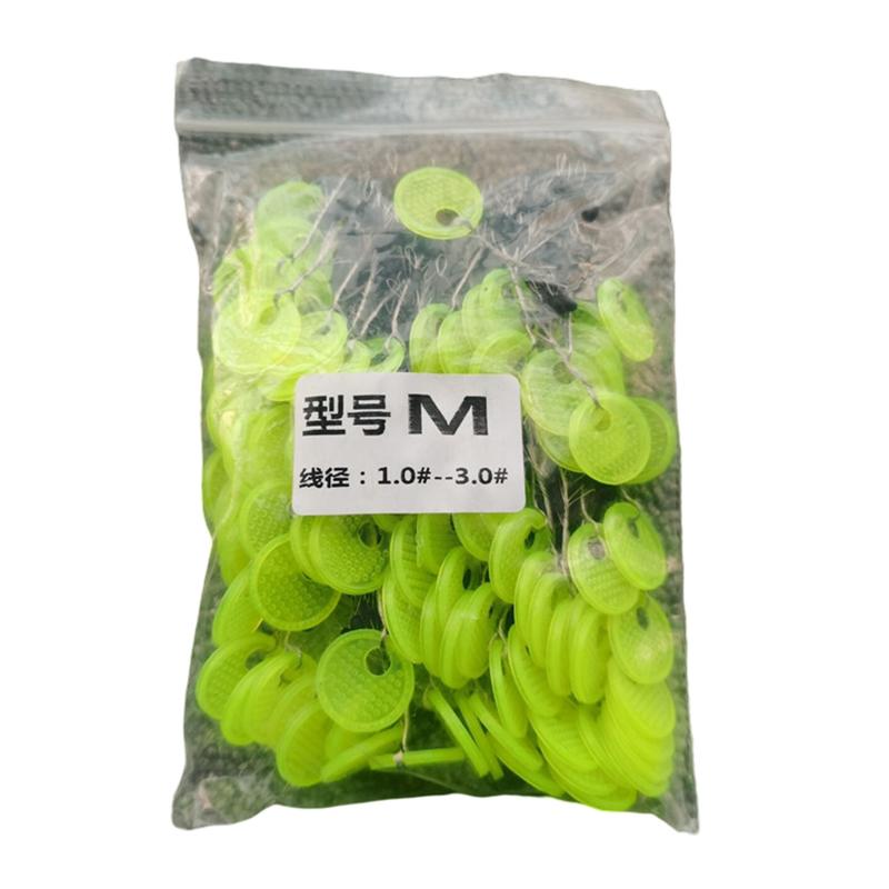 

120 штук 20 штук в упаковке Space Bean Rubber Sea Carp Fishing Black Rubber Oval M