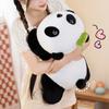Papa Panda Doll Bamboo Giant Panda Plush Toy Cute Cartoon Doll Chengdu Giant Panda Travel Souvenir