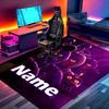 Custom Name Personalized Five Nights at Freddy's Print Carpet, Versatile Home Decor Rug, for Playroom, Apartment, Balcony, Entryway, Hallway Gift