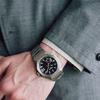 CASIO MR-G series MRG-B2100 series 200 meters waterproof solar Quartz titanium alloy strap men's watch black dial MRG-B2100D-1AJR