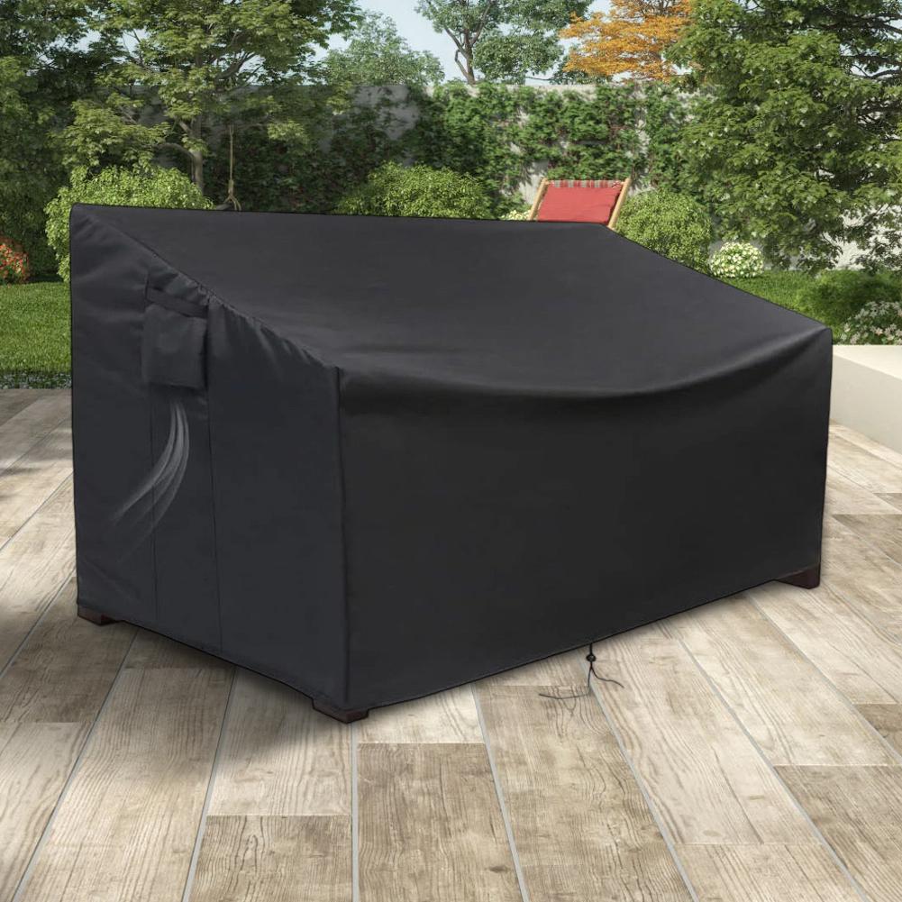 Outdoor Storage Bench Cover, Protective Cover For Bench Deck Box 70 Gallon Waterproof  Furniture Protective Accessories Covrs