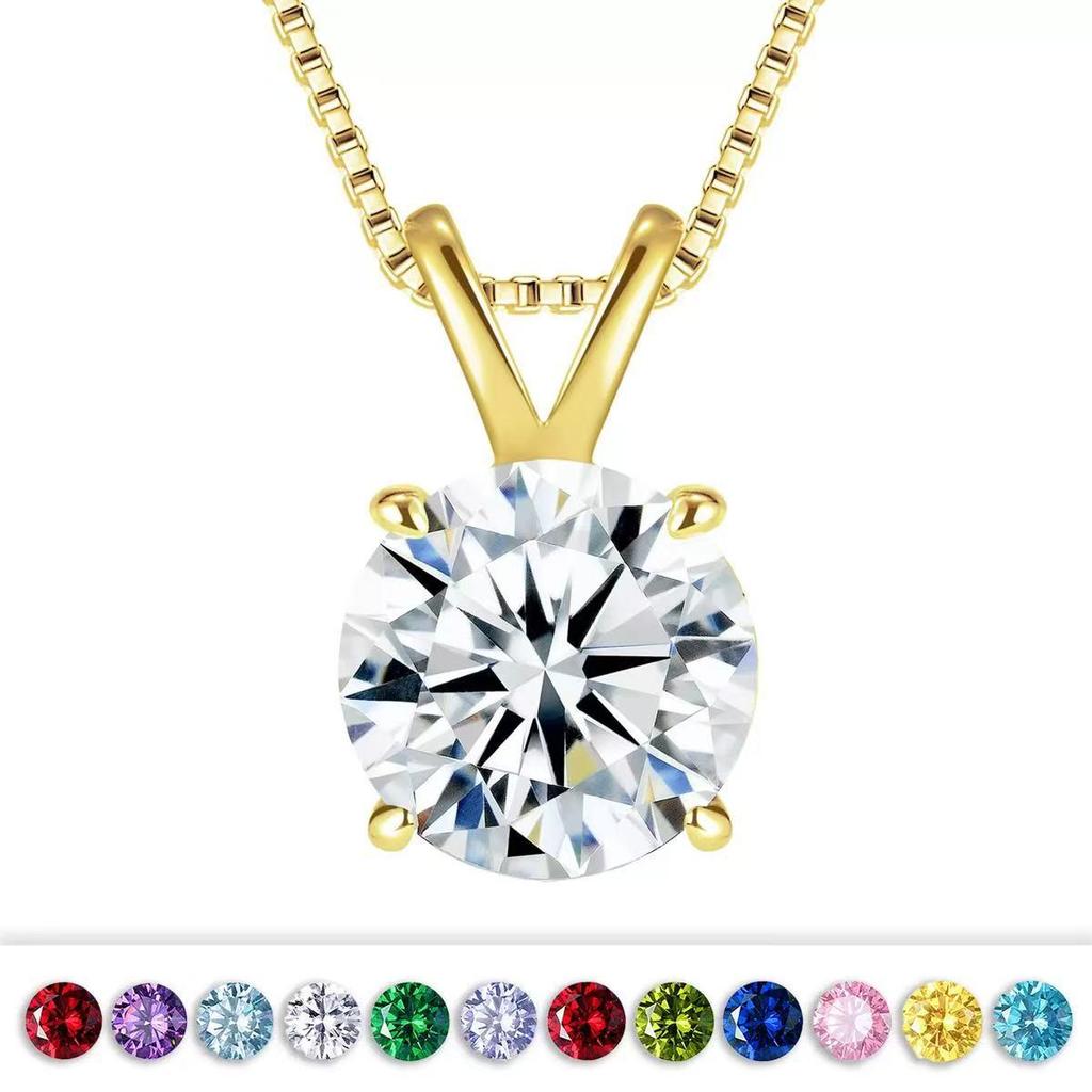 Elegant Korean Clavicle Chain Necklace with Cross Pendant and Zircon Claws