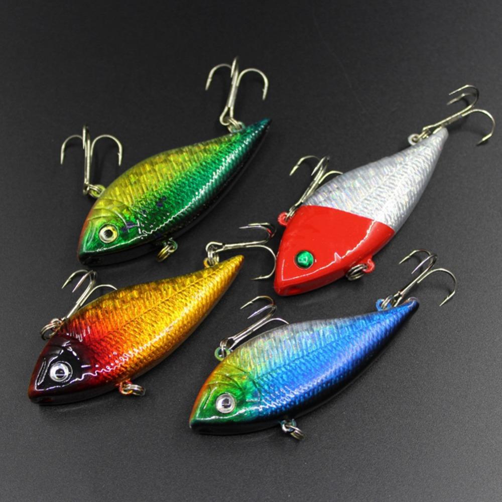 8pcs/Lot VIB Hard Spoon Fishing Lures 5.5cm/11g Feather Hooks Fishing Bait Lures 8pcs/Lot VIB Hard Spoon Fishing Lures 5.5cm/11g Feather Hooks Fishing Bait Lures