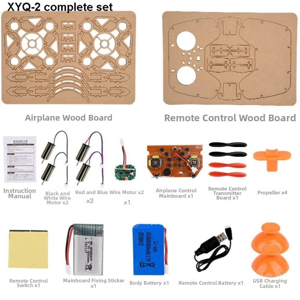 DIY Teaching Assembly Aircraft  Elementary School Education Experiment