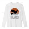 Koszulka Ben Harper the Innocent Criminals w stylu vintage z wzorem ptaka i słońca vintage Prana Lekko Stylowa moda męska