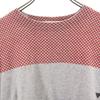TOGA VIRILIS Long sleeve T-shirt 44 Gray x Red x Blue Men's Used