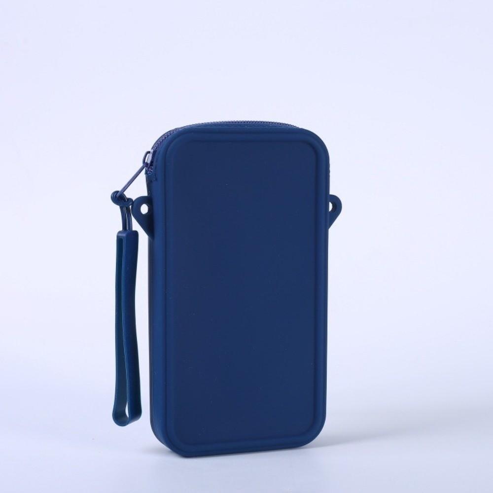 Silicone Square Storage Organizer Waterproof Portable Cosmetic Bag Multi-Use Makeup Bag  Travel