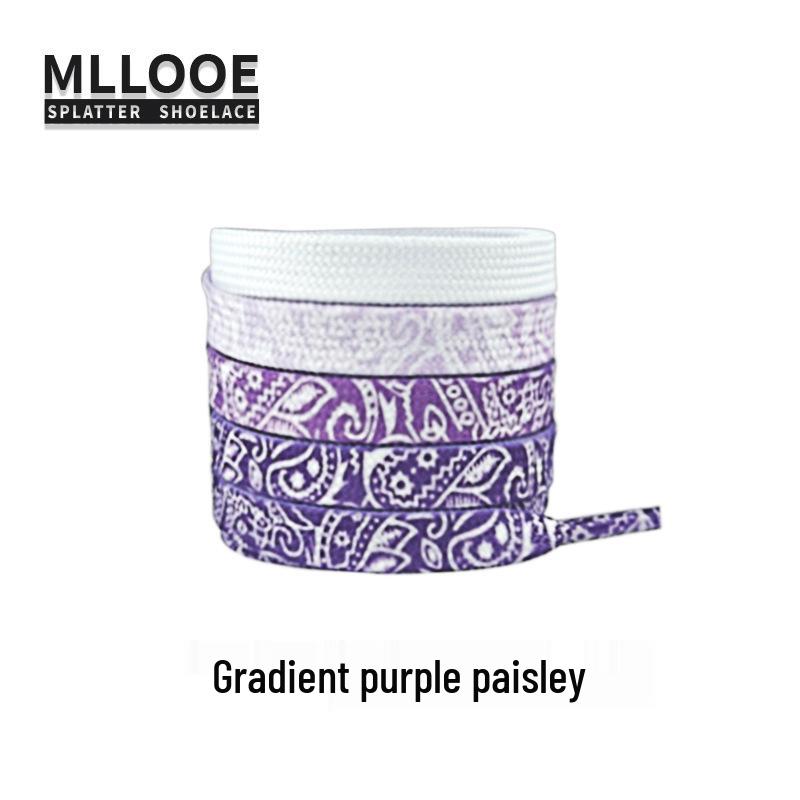 Cashew Flower Shoelaces for Air Force One AF1 & Casual White Sneakers