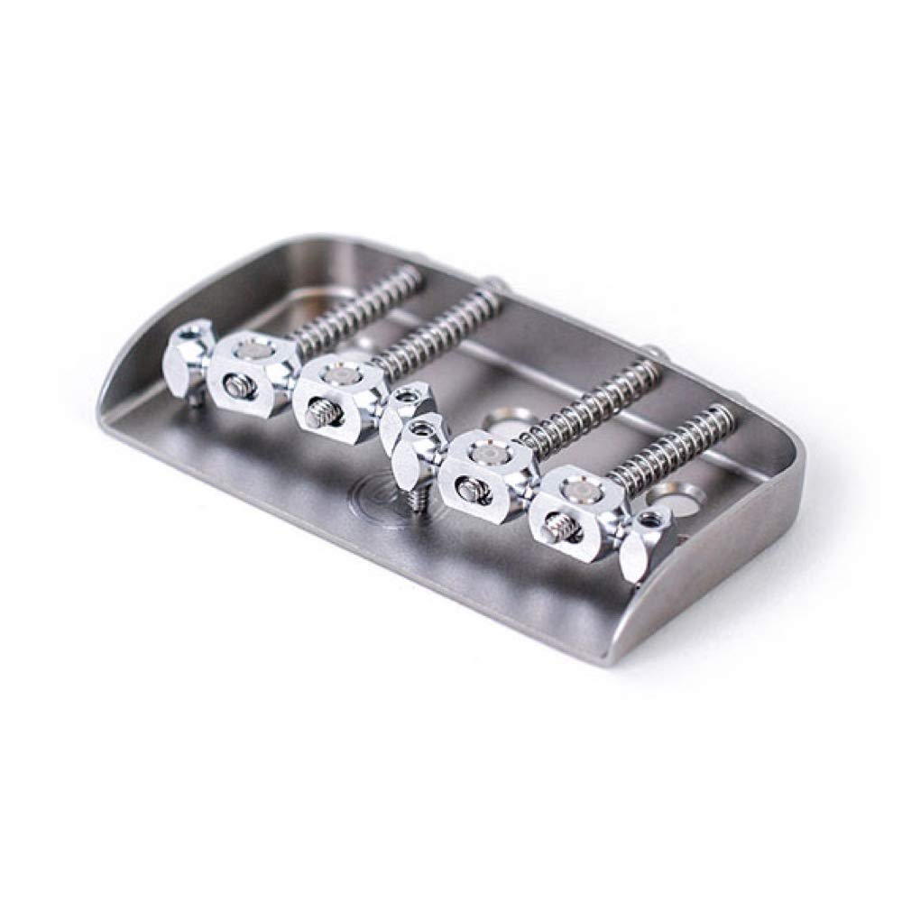 

Mastery Bridge Replacement Bridge Hardtail Bridge Type M9 hardtail bridge screw Through-body (for guitars/3 holes) [ ]