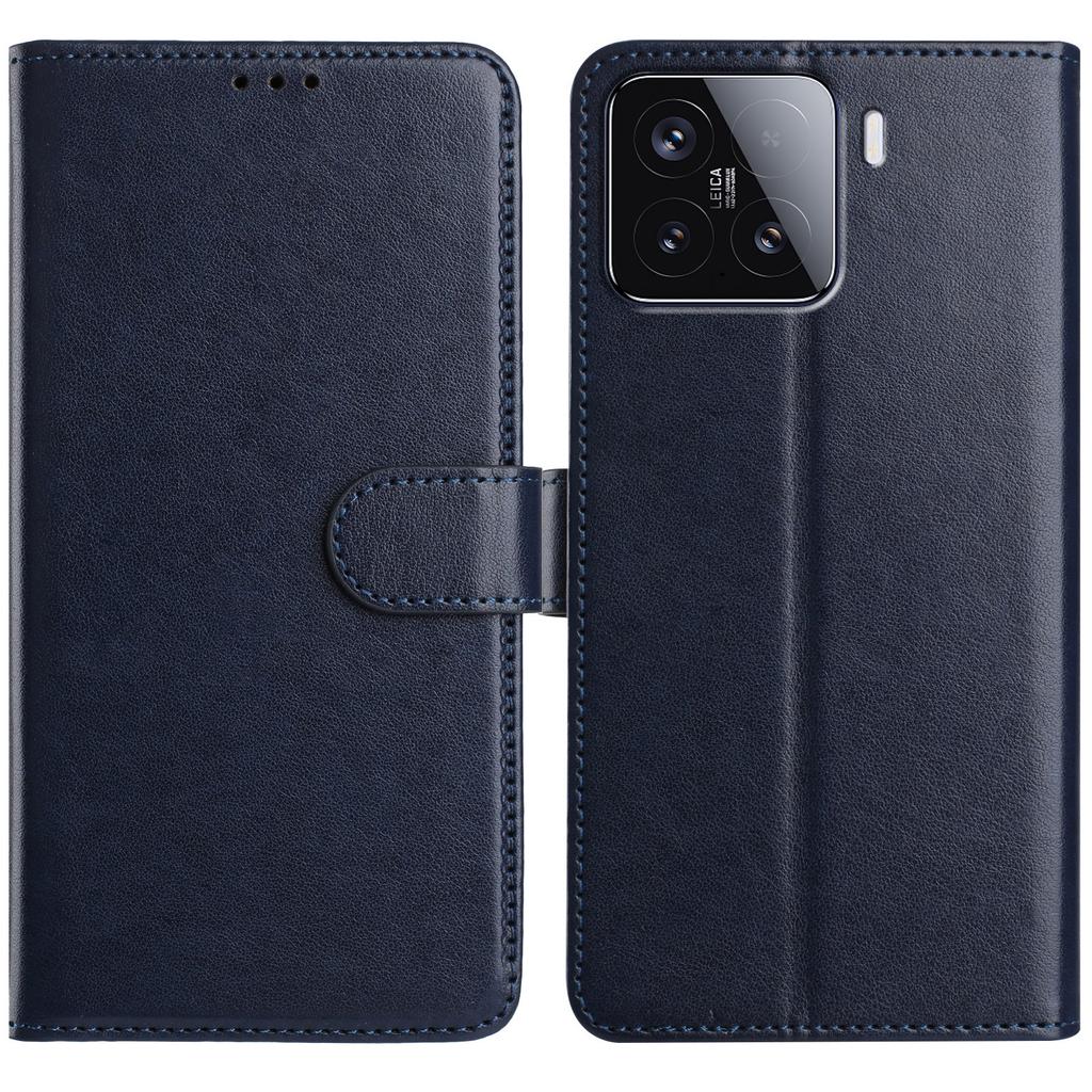 For Xiaomi 15T Pro Wallet Phone Case Stand PU Leather Folio Flip Cover with 8 Card Slot