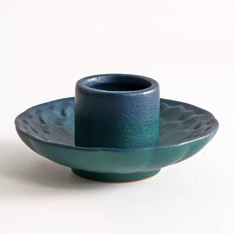 

Ceramic Incense Burner Bowl Sage Holder Smudge Dish Palo Santo Tray Candle Stand Aromatherapy Decor Energy Cleansing Tool синий