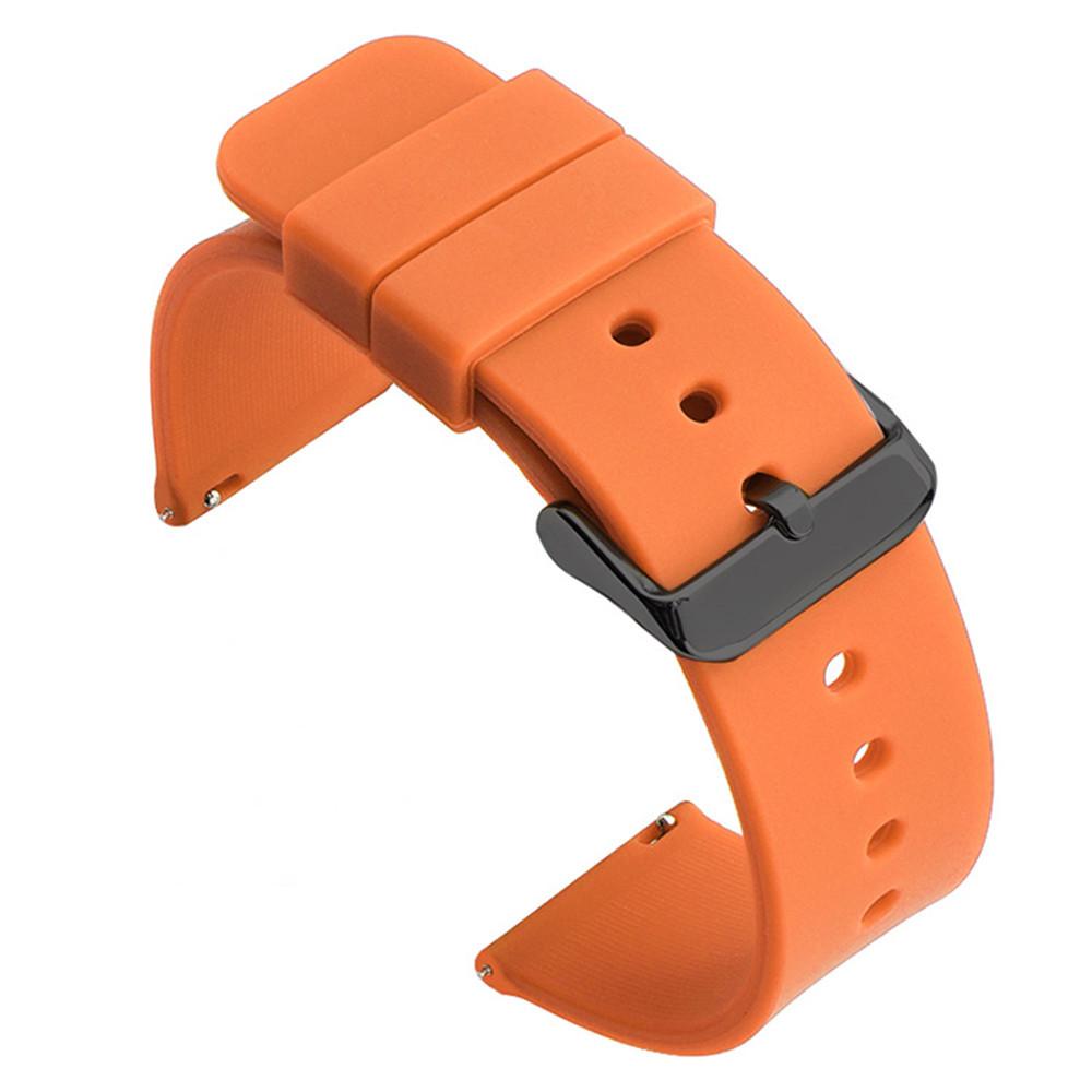 16 18 19 20 21 22 24mm Quick Release Silicone Waterproof Watch Strap for Universal Sport  Watch Bracelet Accessories with Tool