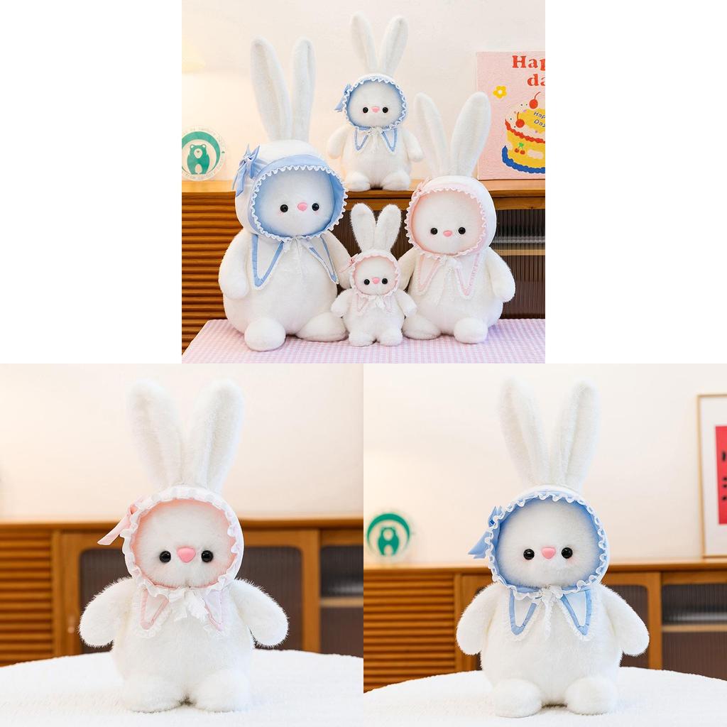Plush Bunny Doll With Pp Cotton Filling For Kids And Babies