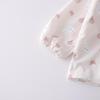 Infant Girls' Floral Cat Lapel Two-Piece Set - Long Sleeve Top & Casual Pants, Spring/Fall 2026