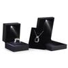 1 Pcs LED Jewelry Ring Box Luxury Rubber Jewelry Display Gifts Storage Case For Wedding Engagement Proposal Anniversary Boxes